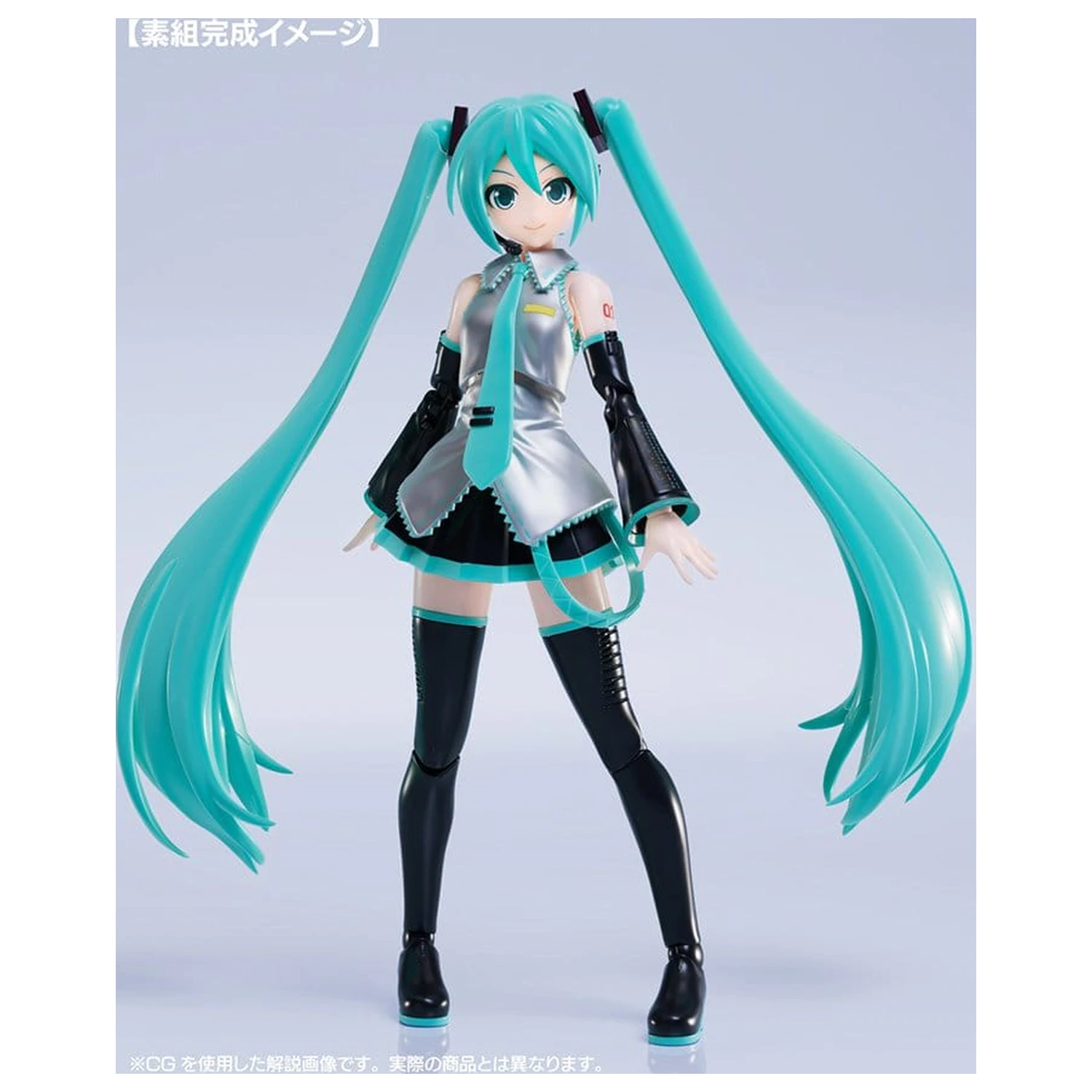 Character Vocal Series 01: Hatsune Miku Plamatea Kunststoffmodellbausatz Hatsune Miku 15 cm Produktfoto