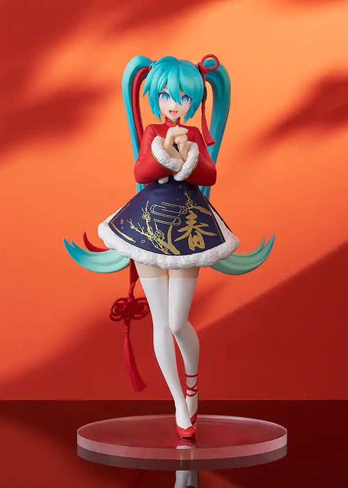 Character Vocal Series 01: Hatsune Miku Pop Up Parade PVC-Statue Hatsune Miku: Sourxuan Chinese New Year Ver. 17 cm Produktfoto