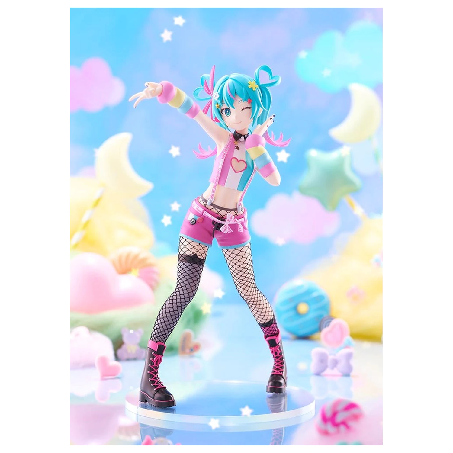 Character Vocal Series 01: Hatsune Miku Pop Up Parade PVC Figur DecoMiku (Leichtigkeit) Produktfoto