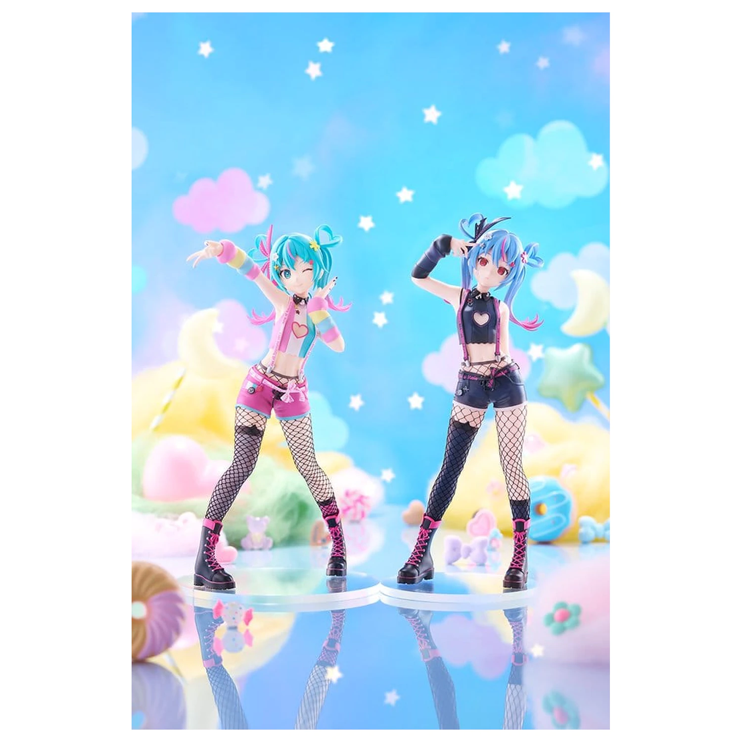 Character Vocal Series 01: Hatsune Miku Pop Up Parade PVC Figur Hatsune Miku: DecoMiku (Darkness) Produktfoto