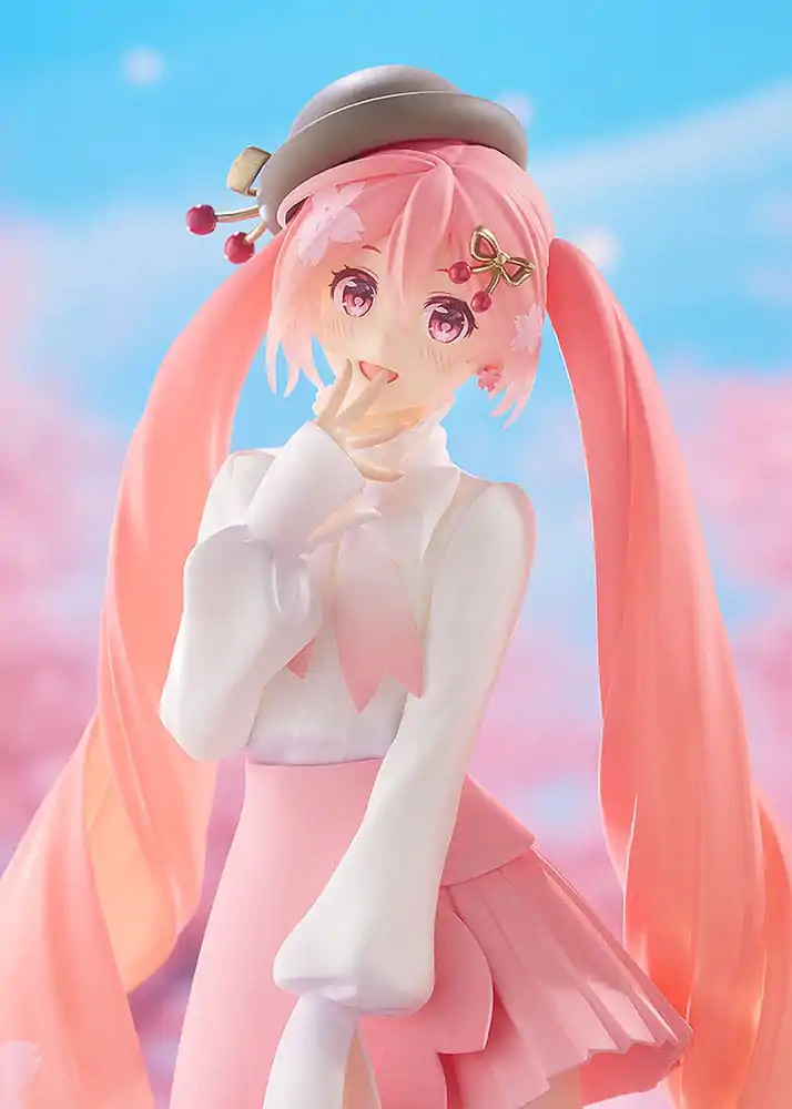 Character Vocal Series 01: Hatsune Miku Pop Up Parade PVC Statue Sakura Miku: Hanami Outfit Ver. 23 cm Produktfoto