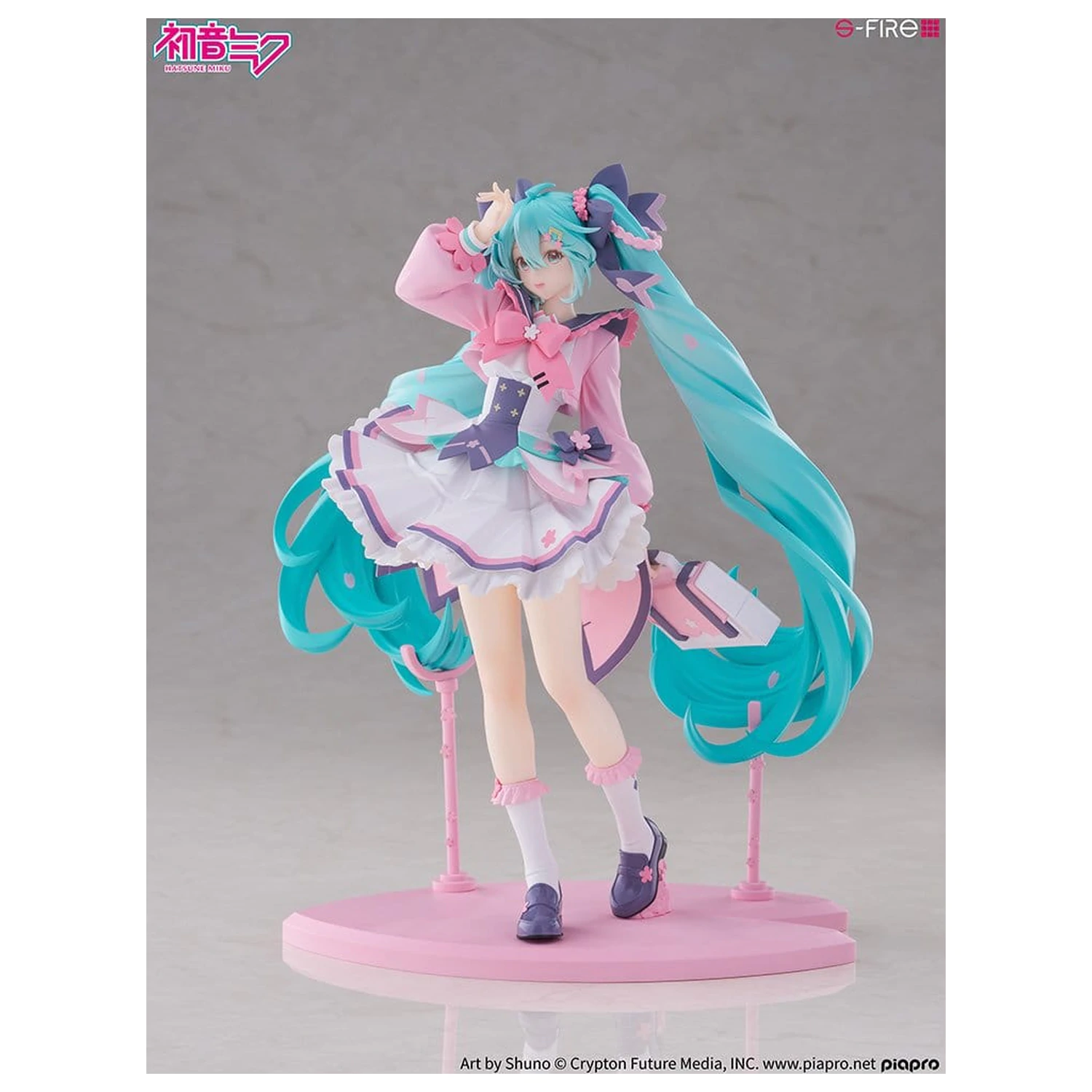 Character Vocal Series 01: Hatsune Miku S-Fire PVC Statue 1/7 Hatsune Miku New Semester 23 Zentimeter Produktfoto