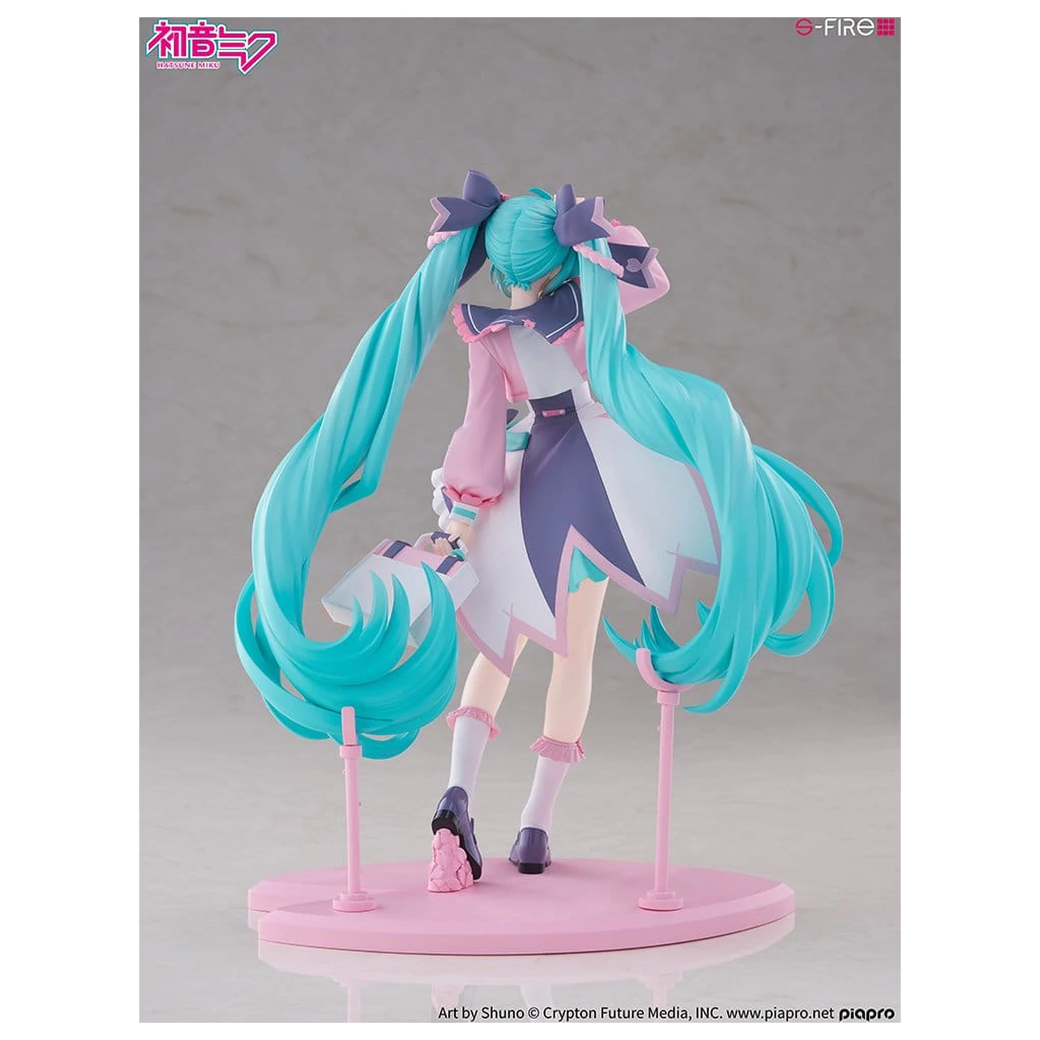 Character Vocal Series 01: Hatsune Miku S-Fire PVC Statue 1/7 Hatsune Miku New Semester 23 Zentimeter Produktfoto