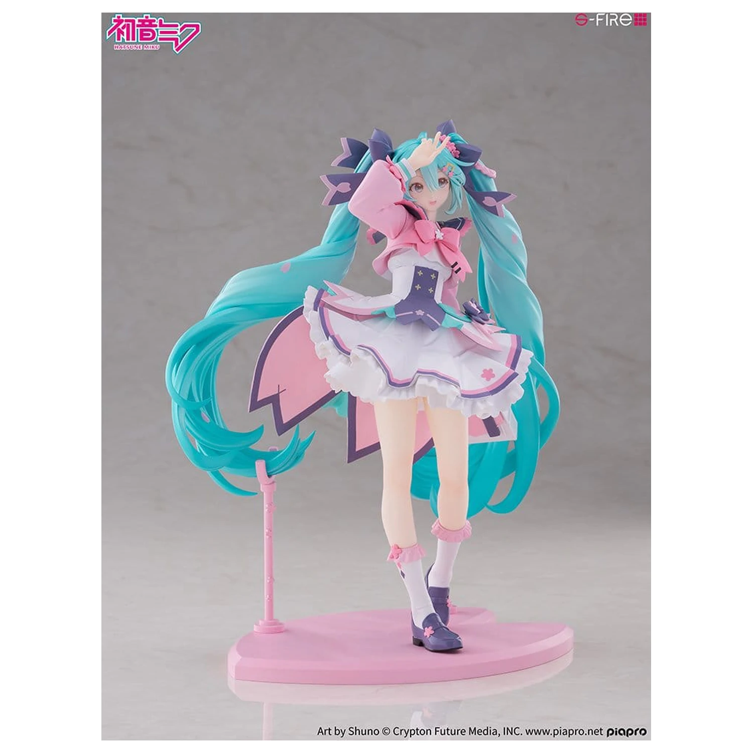 Character Vocal Series 01: Hatsune Miku S-Fire PVC Statue 1/7 Hatsune Miku New Semester 23 Zentimeter Produktfoto