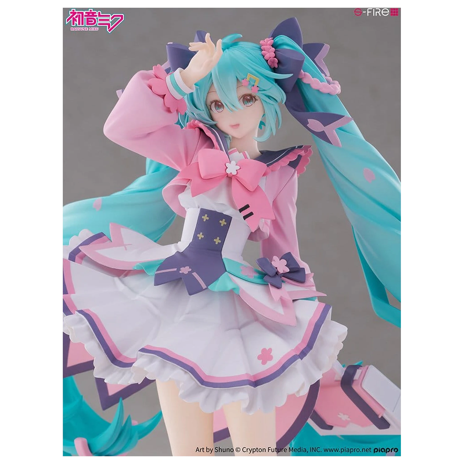 Character Vocal Series 01: Hatsune Miku S-Fire PVC Statue 1/7 Hatsune Miku New Semester 23 Zentimeter Produktfoto