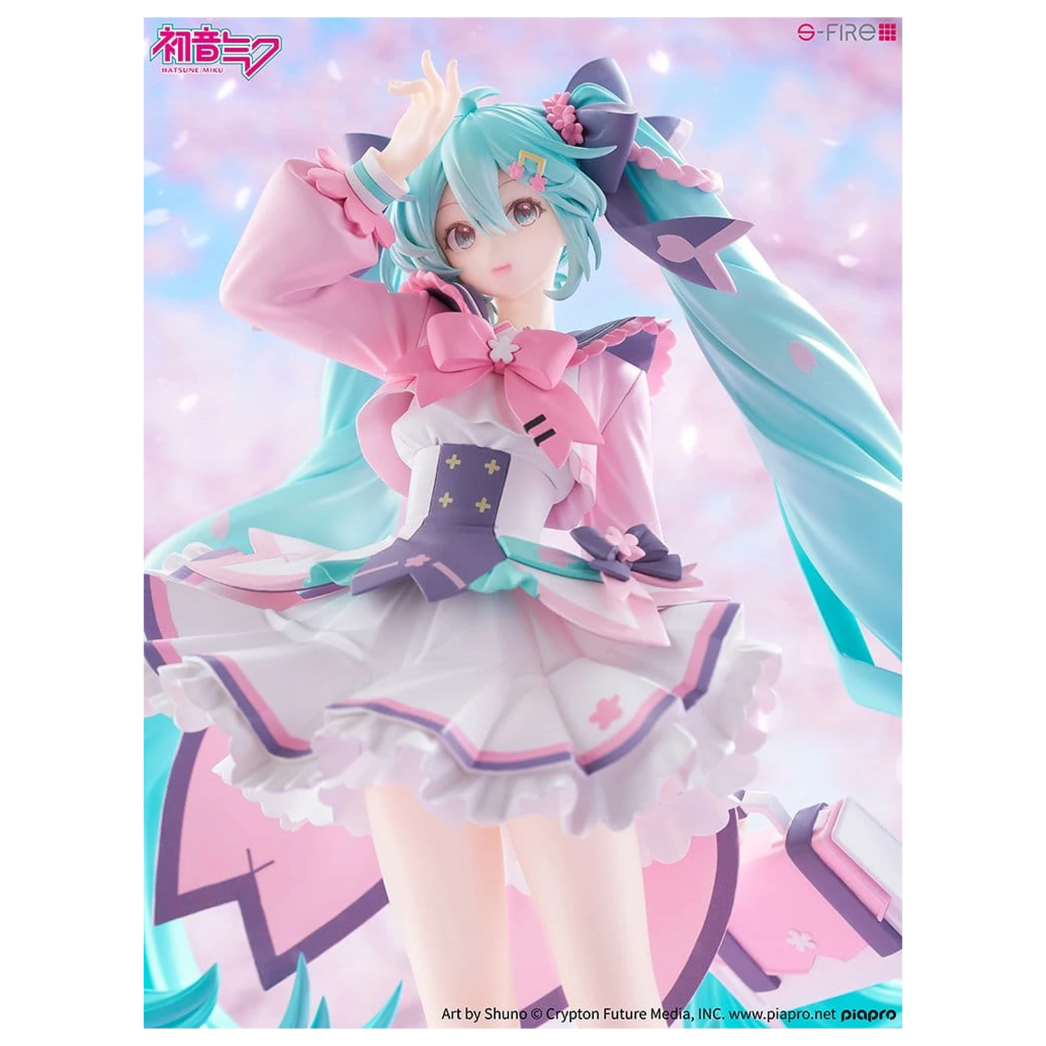 Character Vocal Series 01: Hatsune Miku S-Fire PVC Statue 1/7 Hatsune Miku New Semester 23 Zentimeter Produktfoto