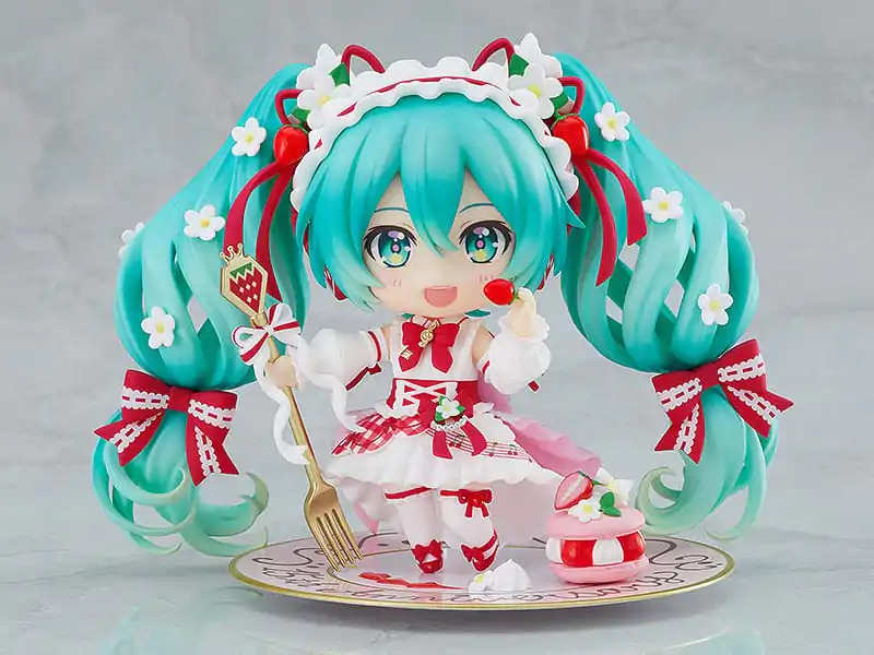 Character Vocal Series 01 Nendoroid Actionfigur Hatsune Miku 15th Anniversary Ver. 10 cm Produktfoto