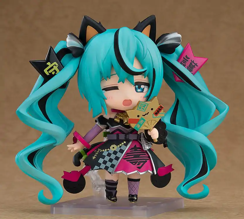Character Vocal Series 01 Nendoroid Action Figur Hatsune Miku: Black Maneki Miku Ver. 10 cm Produktfoto