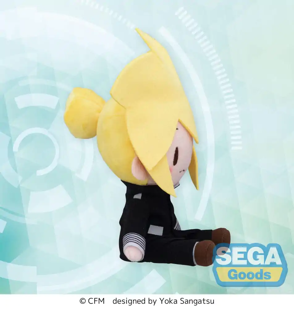 Character Vocal Series 02: Kagamine Rin/Len Fuwa Petit Mini Plüschfigur Kagamine Len Uniform Ver. (EX) 16 cm Produktfoto