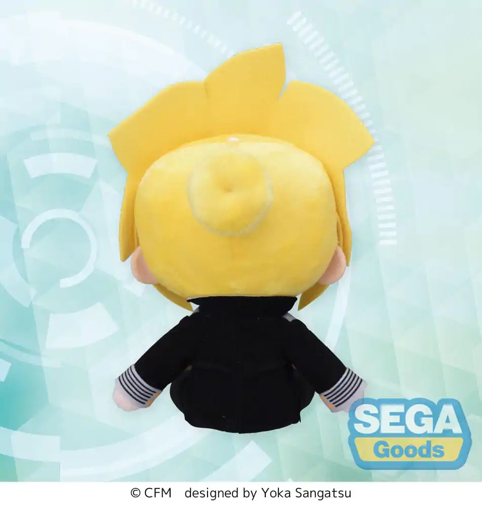 Character Vocal Series 02: Kagamine Rin/Len Fuwa Petit Mini Plüschfigur Kagamine Len Uniform Ver. (EX) 16 cm Produktfoto