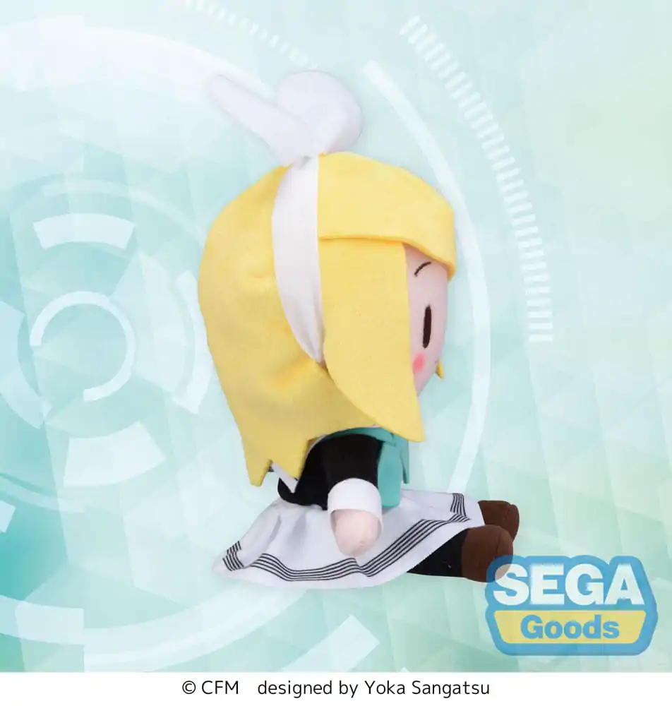 Character Vocal Series 02: Kagamine Rin/Len Fuwa Petit Mini Plüschfigur Kagamine Rin Uniform Ver. (EX) 16 cm Produktfoto