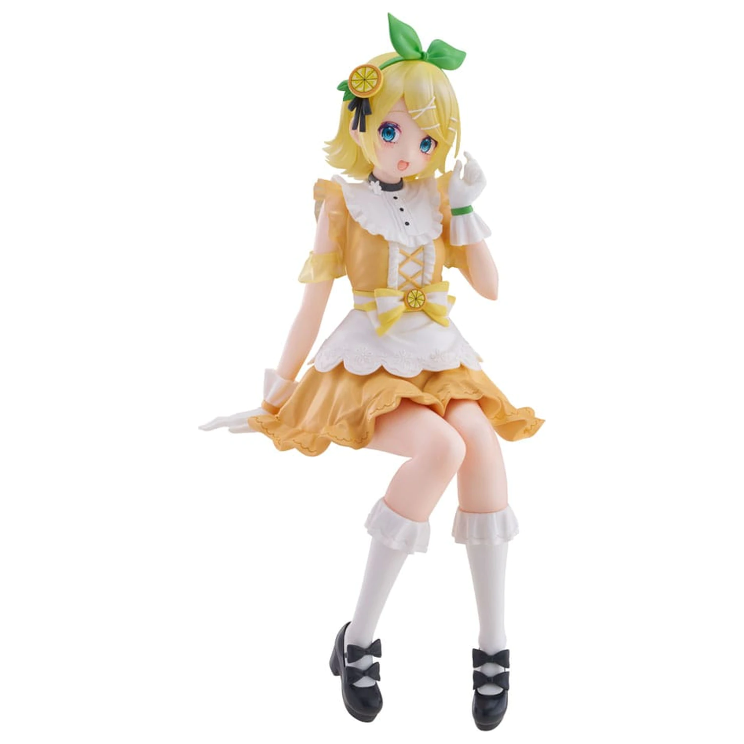Character Vocal Series 02: Kagamine Rin/Len Noodle Stopper PVC Statue Kagamine Rin Citrus Ver. 14 cm Produktfoto