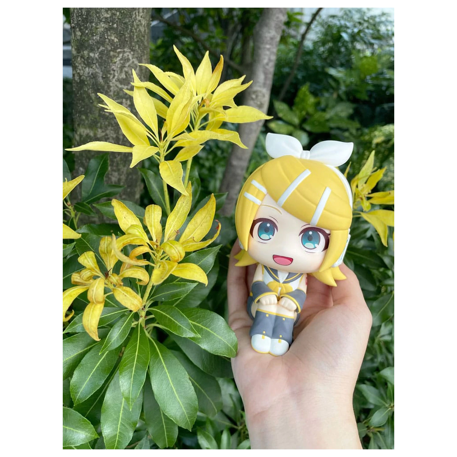 Character Vocal Series: Kagamine Rin/Len Look Up PVC Statue Kagamine Rin 11 cm Produktfoto