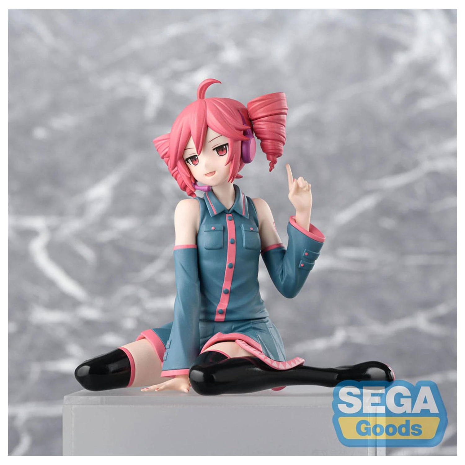 Character Vocal Series PM hockende PVC Statue Kasane Teto 14 cm Produktfoto
