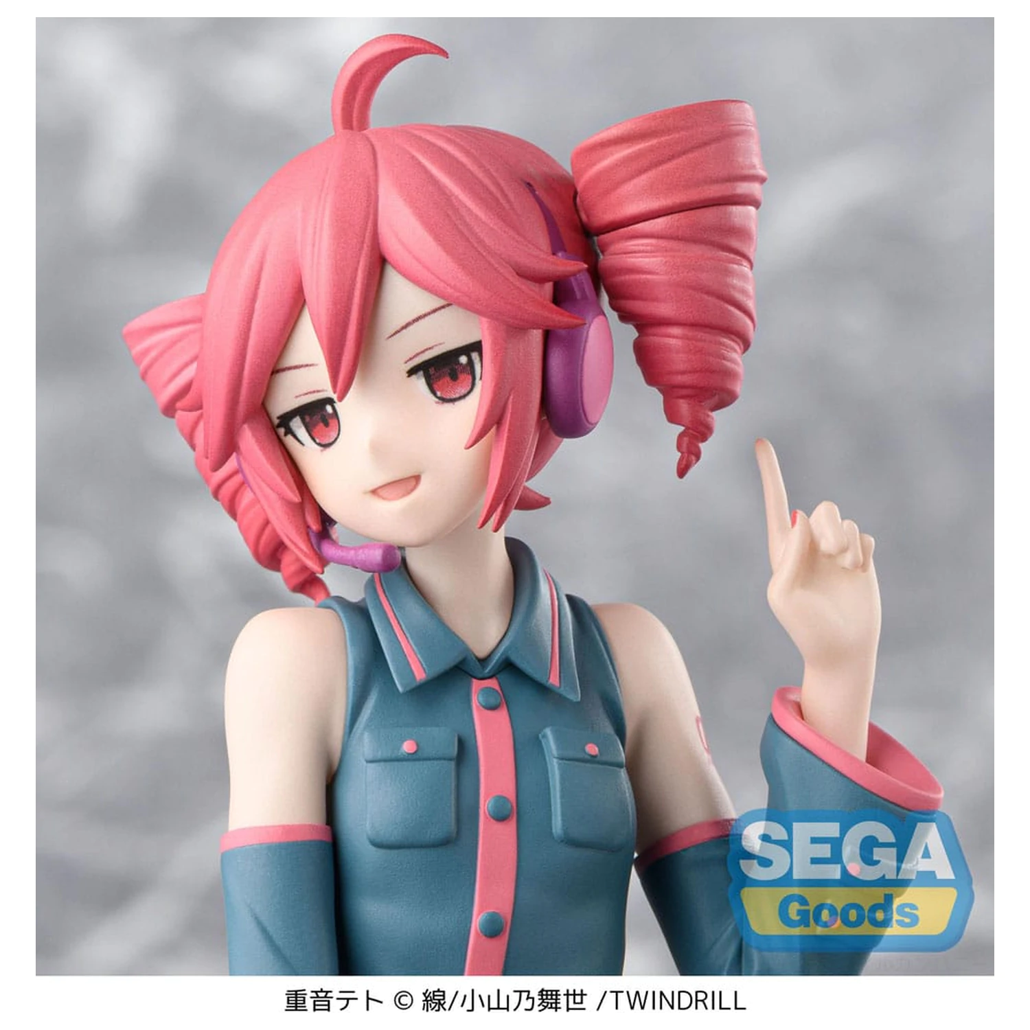 Character Vocal Series PM hockende PVC Statue Kasane Teto 14 cm Produktfoto