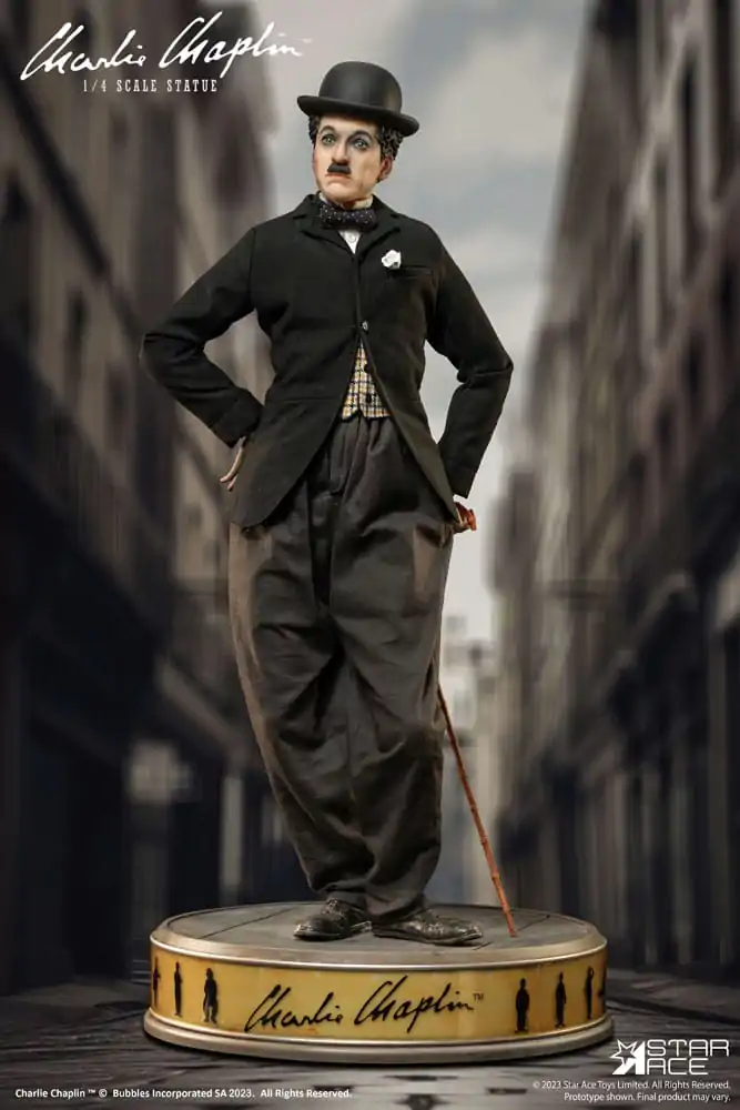 Charlie Chaplin Statue 1/4 50 cm Produktfoto
