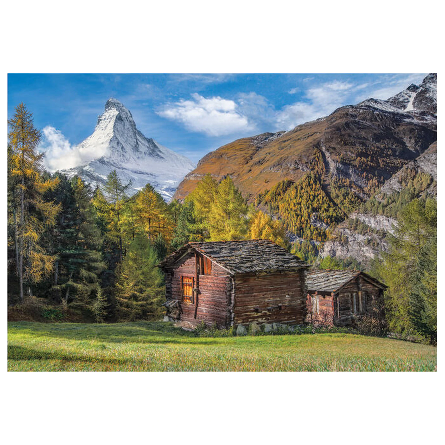 Charming Matterhorn Puzzle 500 Teile Produktfoto