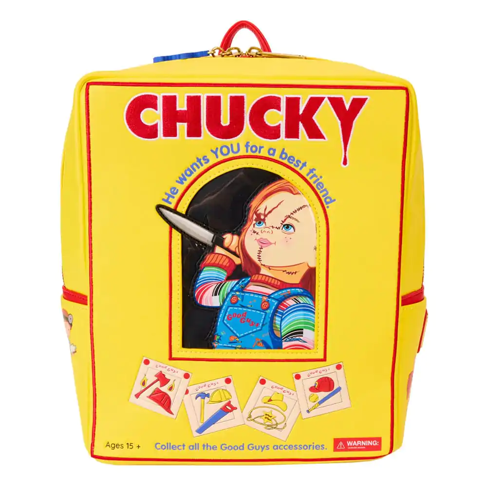 Chucky - Die Mörderpuppe by Loungefly Mini-Rucksack Chucky Produktfoto