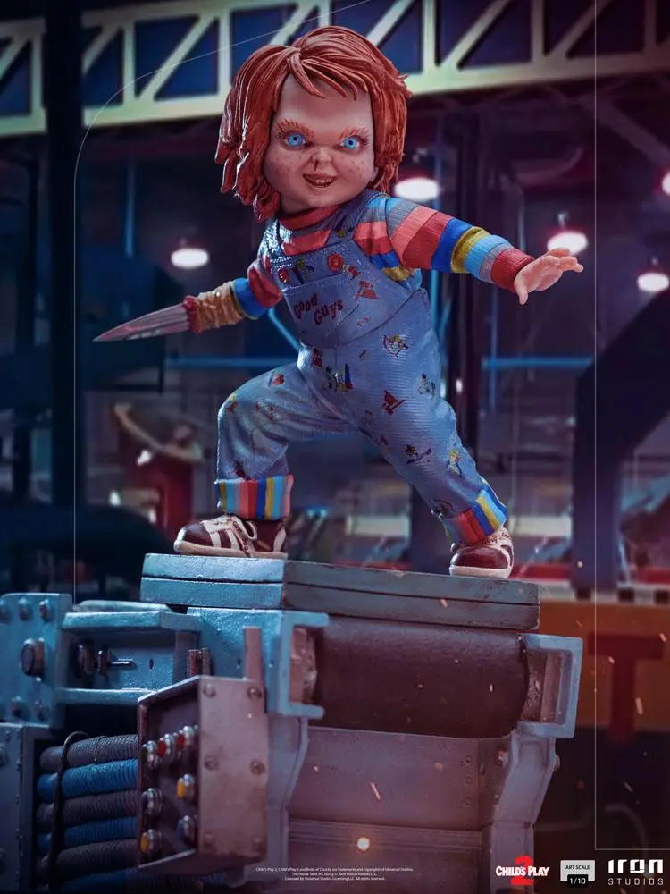 Chucky 2 - Die Mörderpuppe ist wieder da Art Scale Statue 1/10 Chucky 15 cm termékfotó