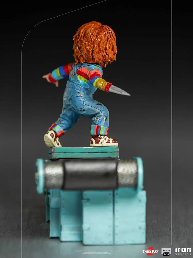 Chucky 2 - Die Mörderpuppe ist wieder da Art Scale Statue 1/10 Chucky 15 cm termékfotó