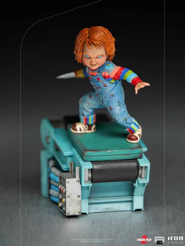 Chucky 2 - Die Mörderpuppe ist wieder da Art Scale Statue 1/10 Chucky 15 cm termékfotó