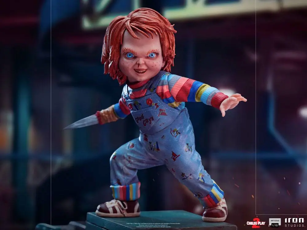 Chucky 2 - Die Mörderpuppe ist wieder da Art Scale Statue 1/10 Chucky 15 cm termékfotó