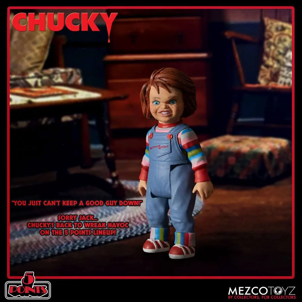 Chucky Die Mörderpuppe 5 Points Actionfigur Chucky 10 cm termékfotó