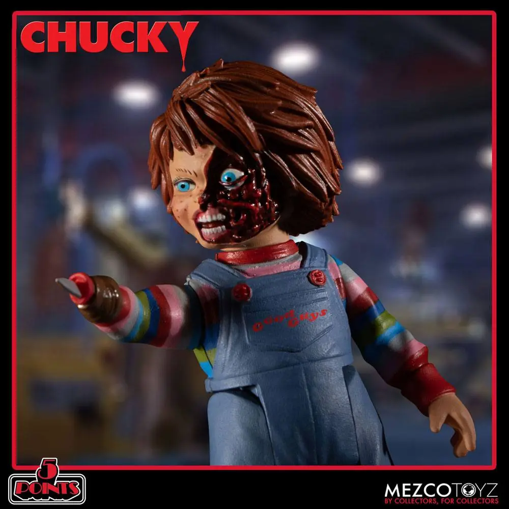 Chucky Die Mörderpuppe 5 Points Actionfigur Chucky 10 cm termékfotó