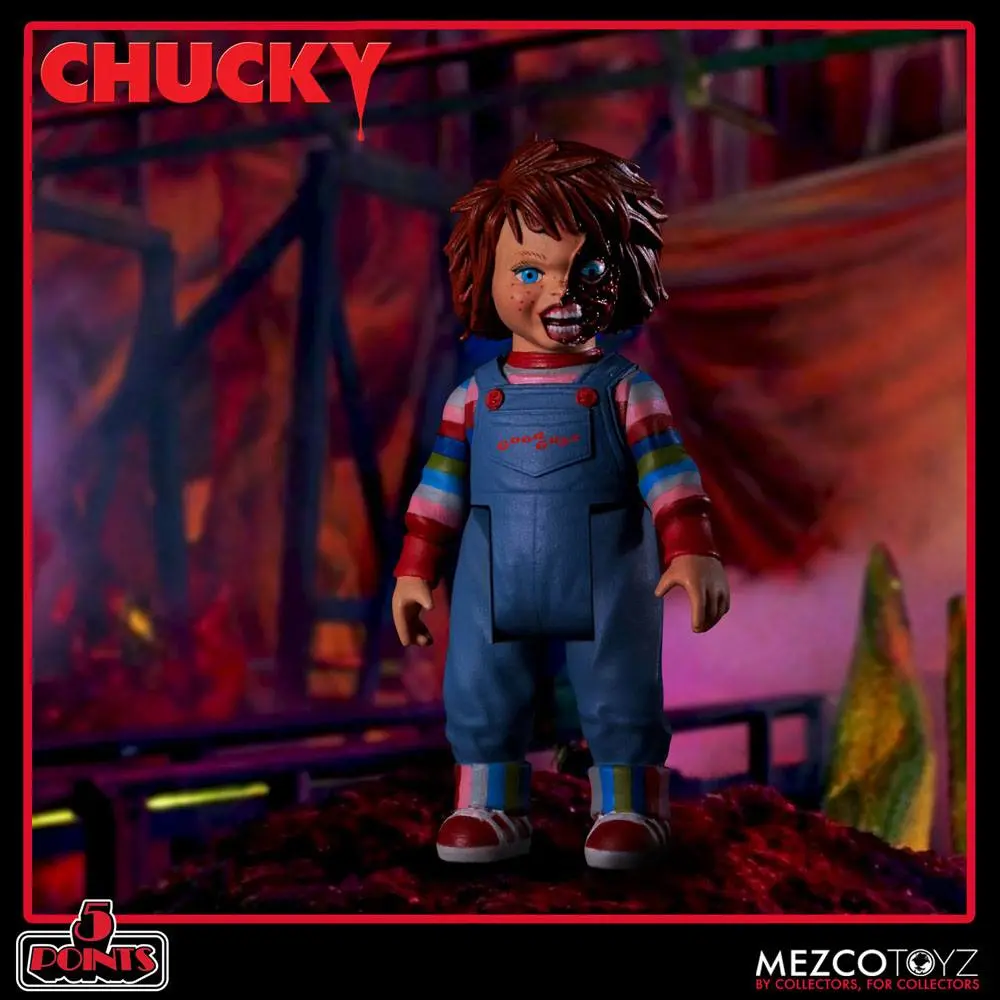 Chucky Die Mörderpuppe 5 Points Actionfigur Chucky 10 cm termékfotó