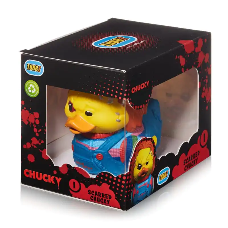 Chucky Die Mörderpuppe Tubbz PVC Figur Chucky Scarred Boxed Edition 10 cm termékfotó