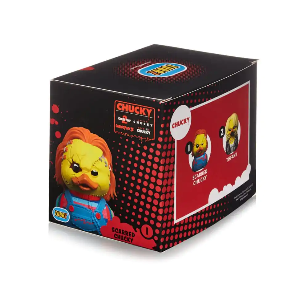 Chucky Die Mörderpuppe Tubbz PVC Figur Chucky Scarred Boxed Edition 10 cm termékfotó