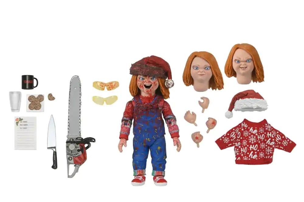 Chucky Die Mörderpuppe Actionfigur Ultimate Chucky (Holiday Edition) 18 cm termékfotó