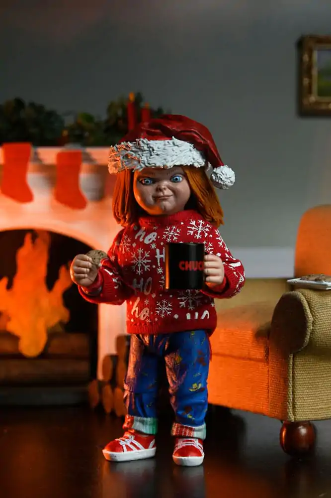 Chucky Die Mörderpuppe Actionfigur Ultimate Chucky (Holiday Edition) 18 cm termékfotó