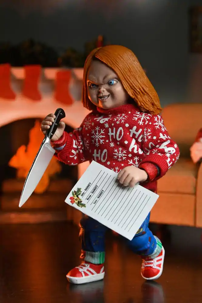 Chucky Die Mörderpuppe Actionfigur Ultimate Chucky (Holiday Edition) 18 cm termékfotó