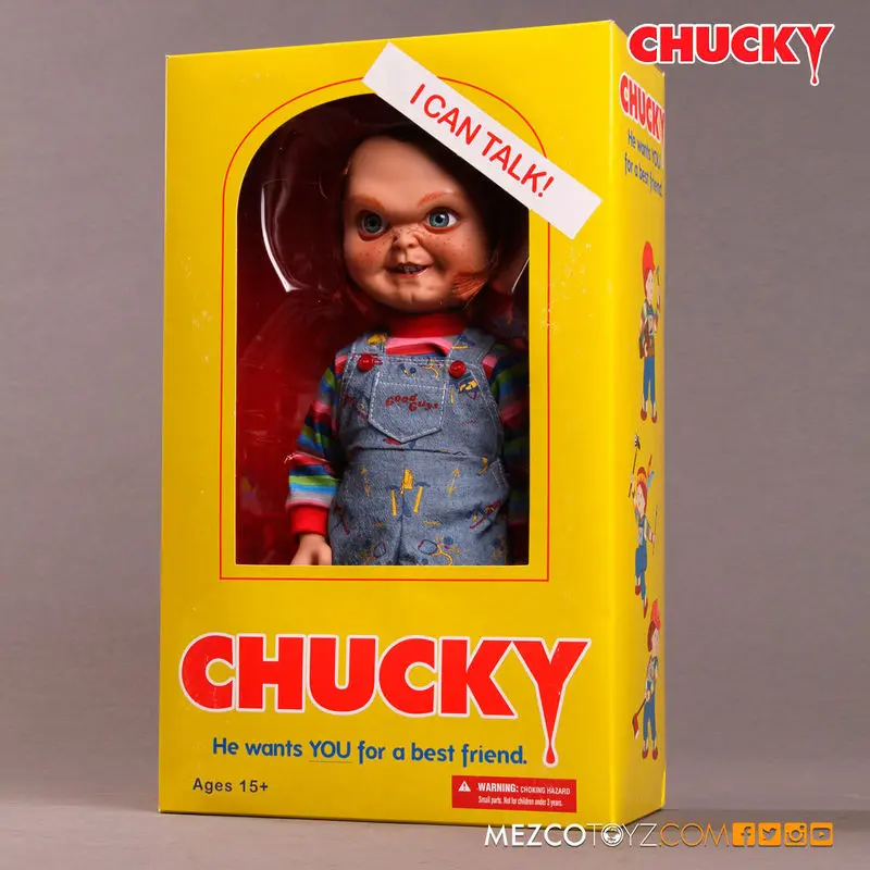 Chucky Die Mörderpuppe Puppe mit Sound Sneering Chucky 38 cm termékfotó