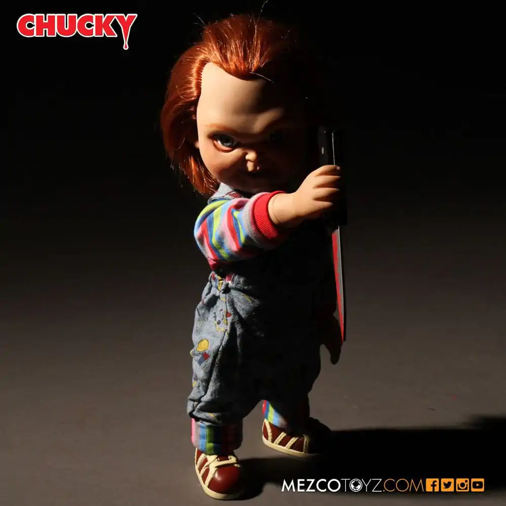 Chucky Die Mörderpuppe Puppe mit Sound Sneering Chucky 38 cm Produktfoto