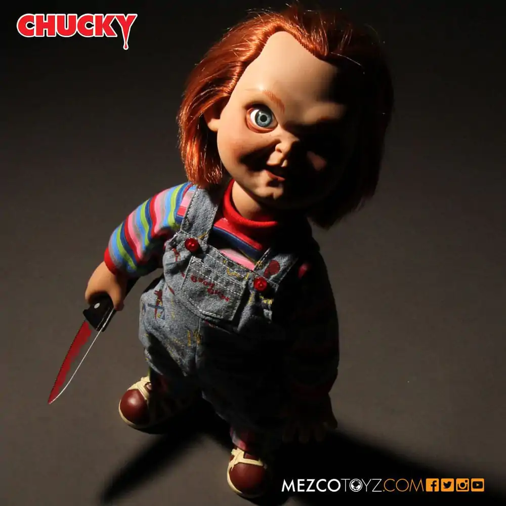 Chucky Die Mörderpuppe Puppe mit Sound Sneering Chucky 38 cm Produktfoto