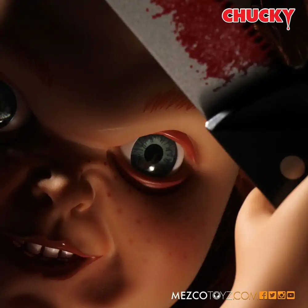 Chucky Die Mörderpuppe Puppe mit Sound Sneering Chucky 38 cm Produktfoto
