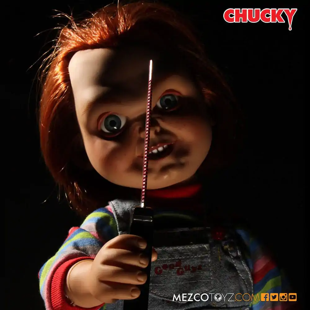 Chucky Die Mörderpuppe Puppe mit Sound Sneering Chucky 38 cm Produktfoto