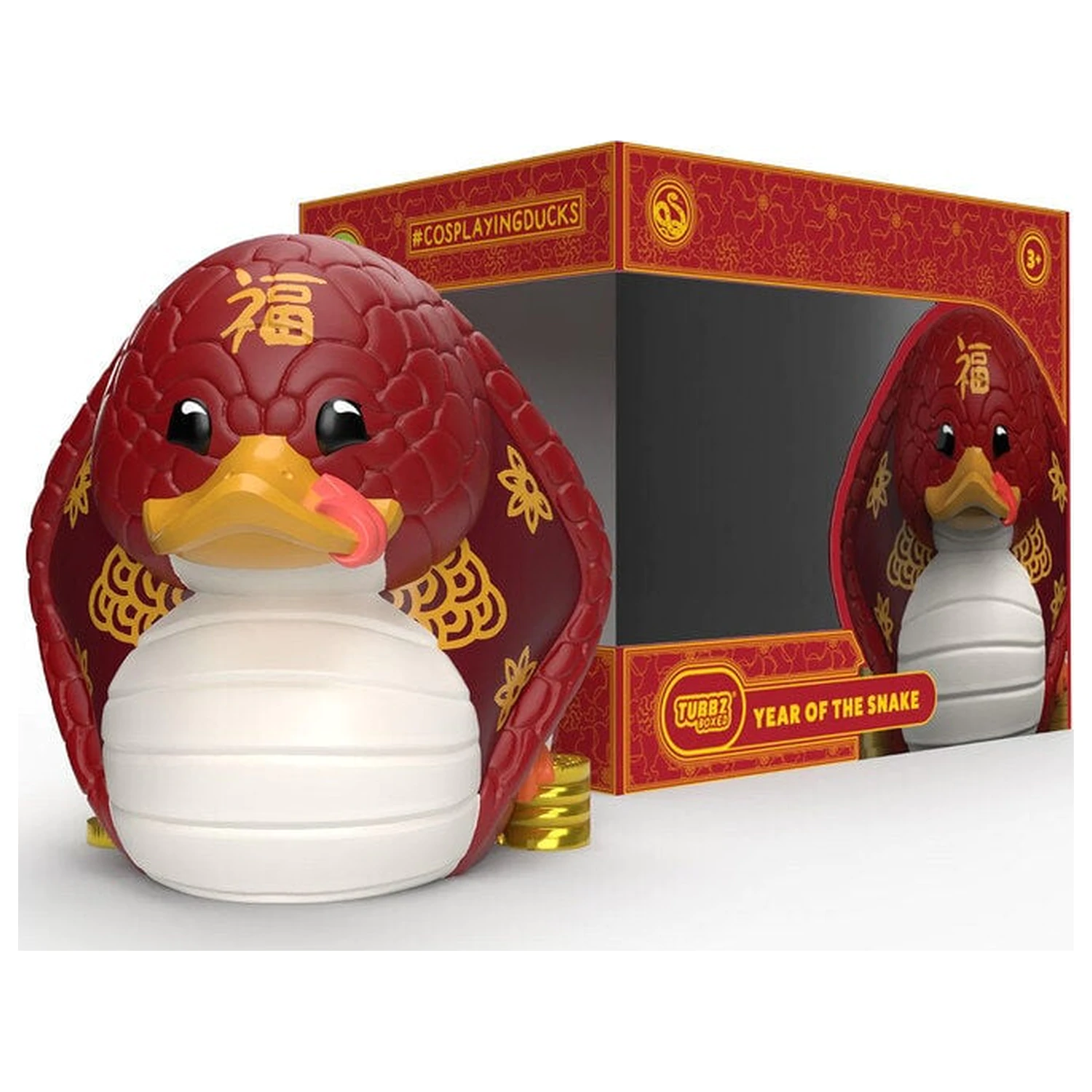 Chinese New Year Snake Tubbz PVC Figur 5cm Produktfoto