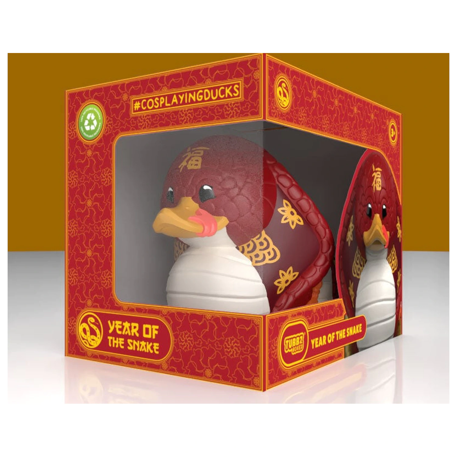 Chinese New Year Snake Tubbz PVC Figur 5cm Produktfoto