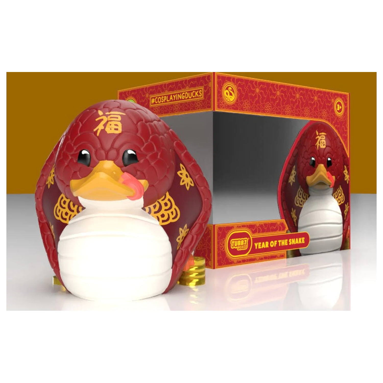 Chinese New Year Snake Tubbz PVC Figur 5cm Produktfoto
