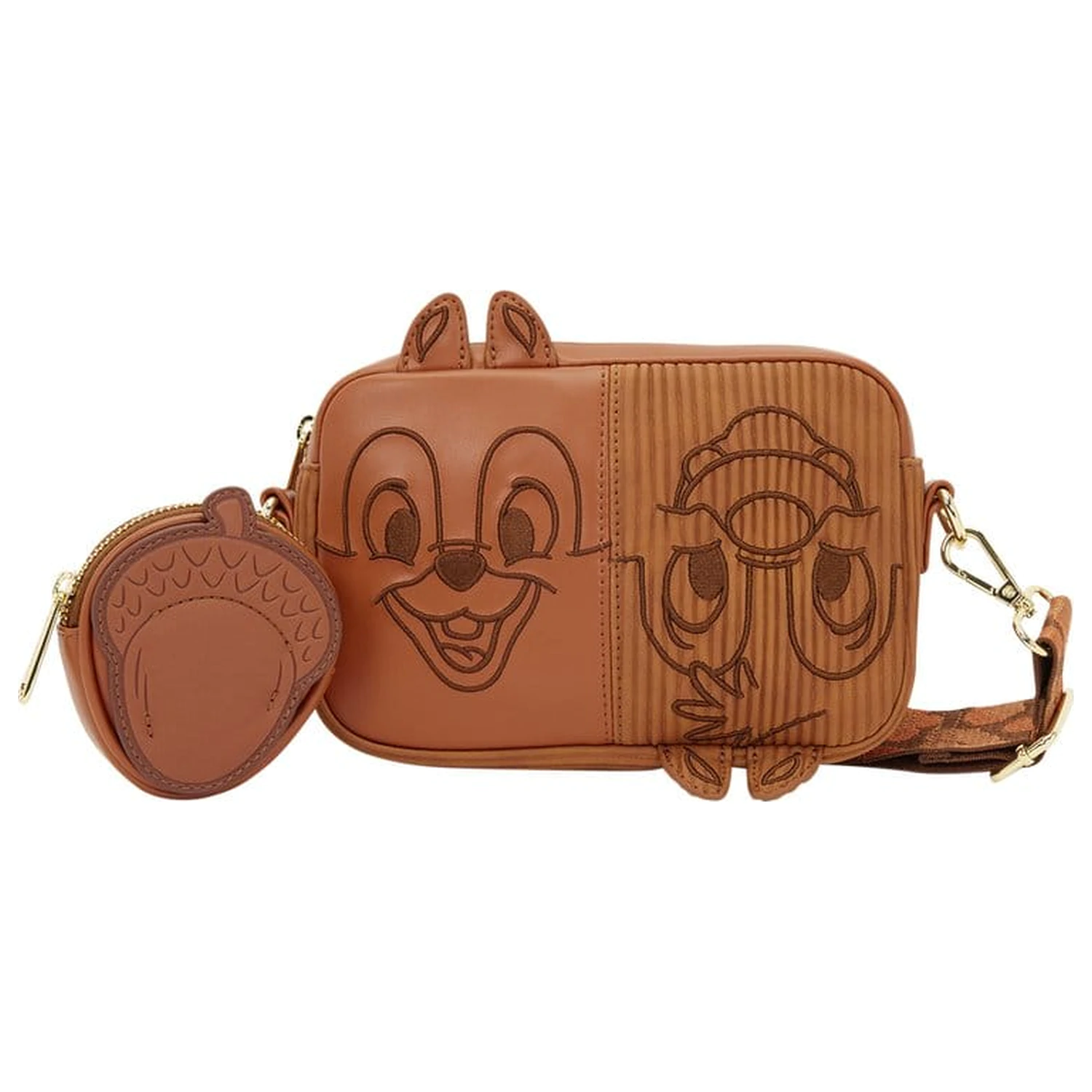 Chip 'n Dale: Rescue Rangers by Loungefly Umhängetasche mit Münzbörse Corduroy Produktfoto