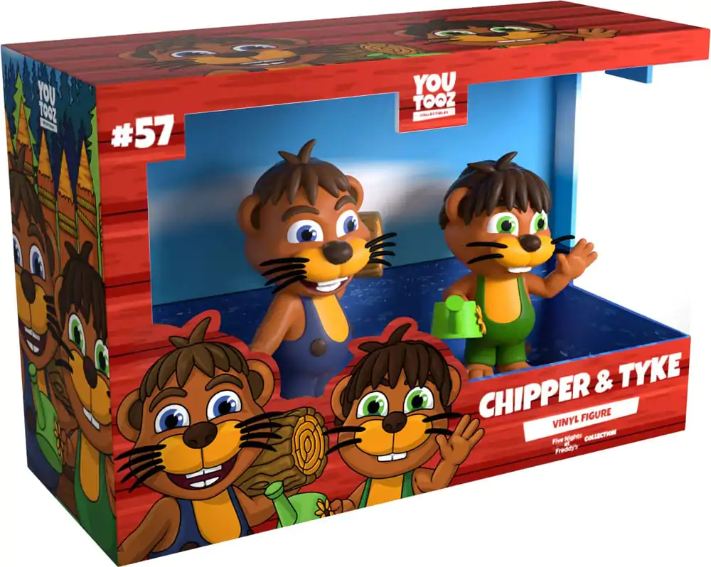 Chipper &amp; Sons Lumber Co. Vinyl Figur Chipper and Tyke 11 cm Produktfoto