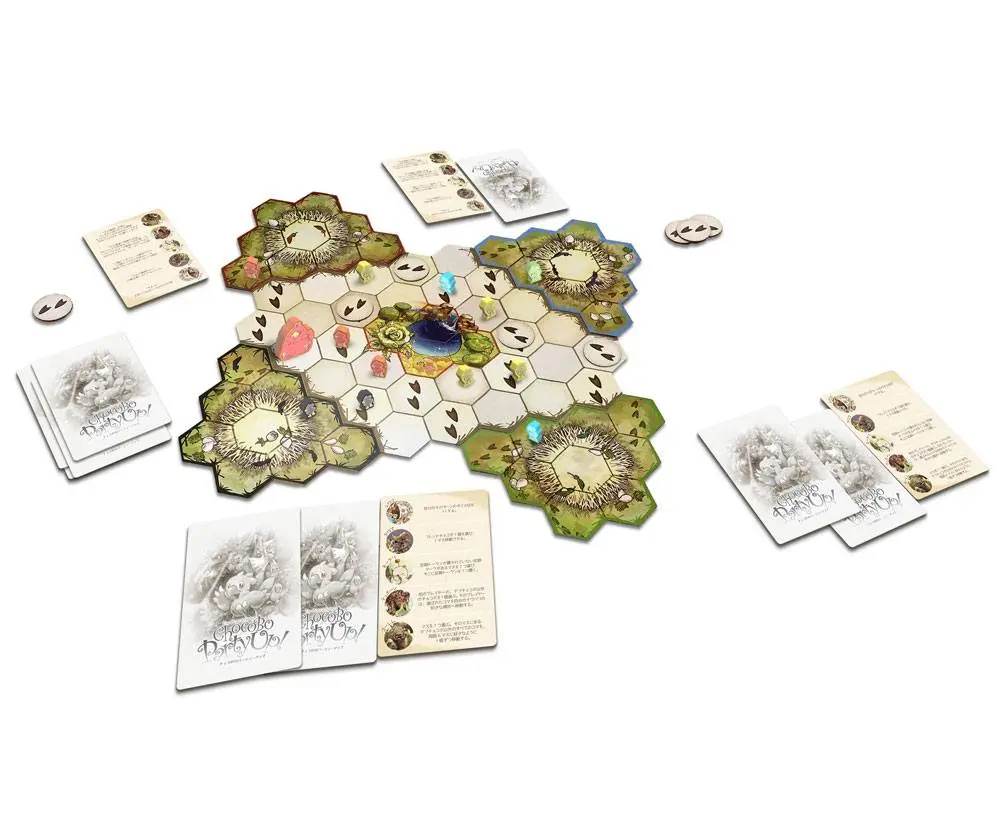 Chocobo Party Up! Brettspiel Produktfoto