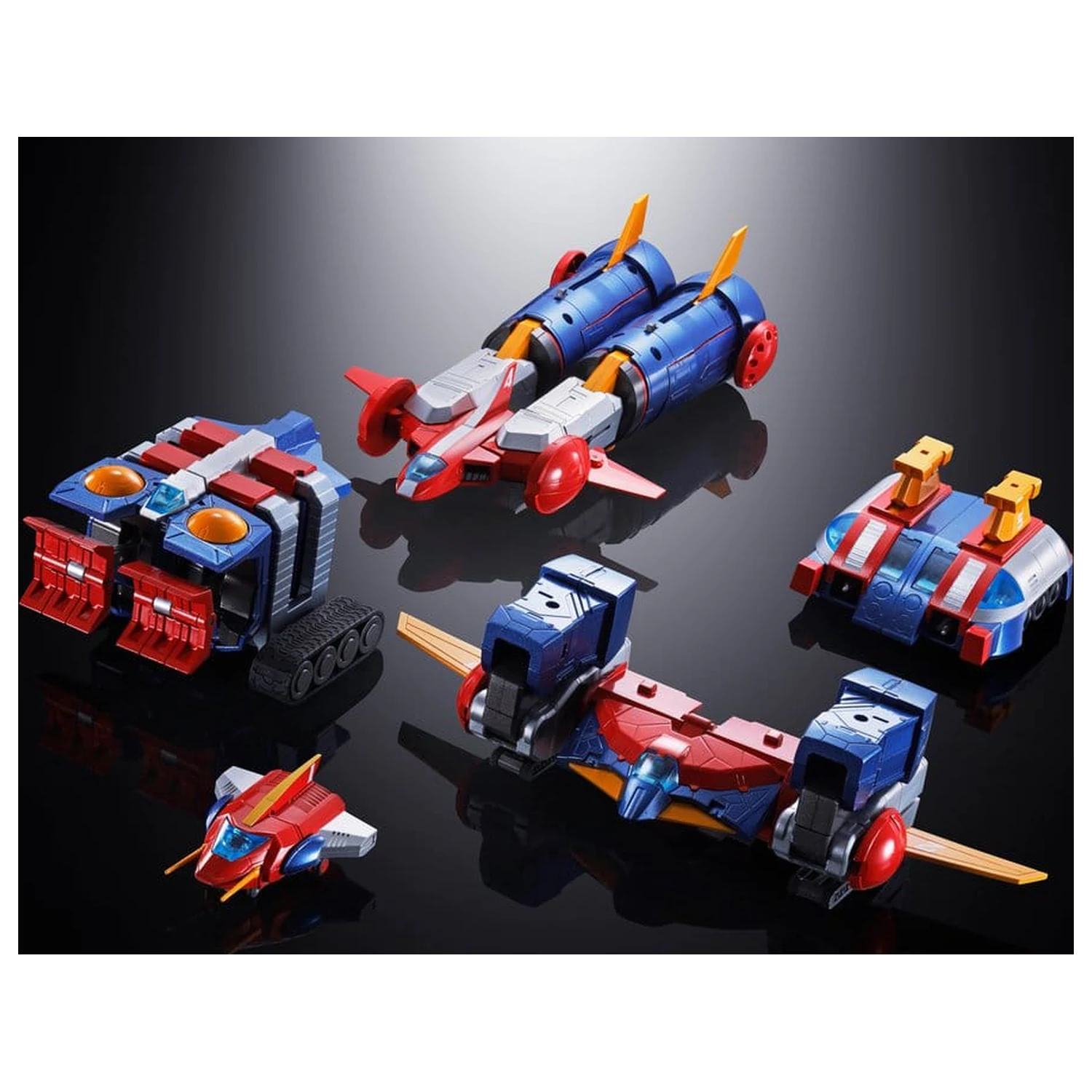 Chodenji Robot Combattler V Soul of Chogokin Diecast Actionfigur GX-121 Combattler V6 26 cm Produktfoto