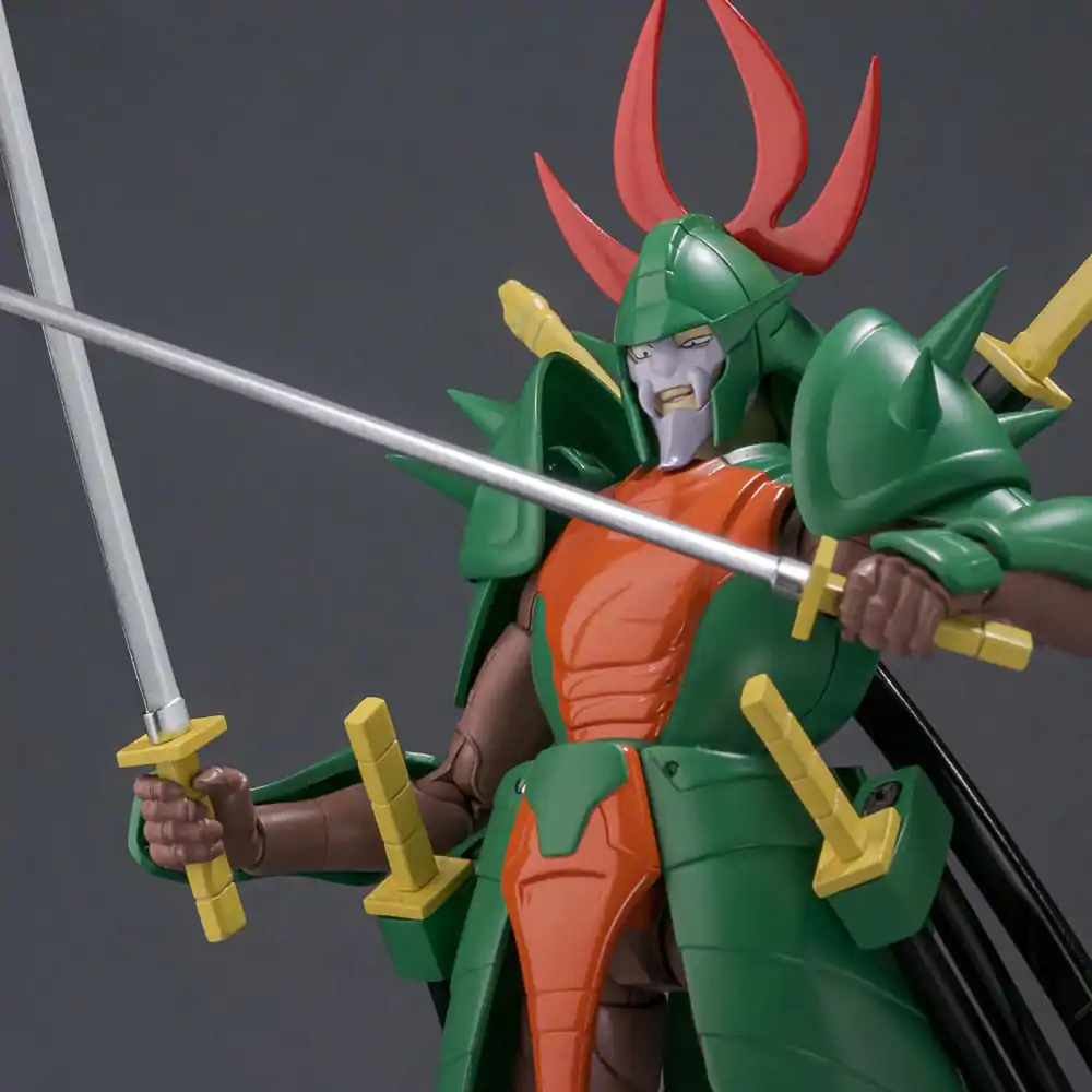 Chou-Dan-Kadou Yoroiden-Samurai Troopers Actionfigur Doku Mashou Naaza 15 cm Produktfoto