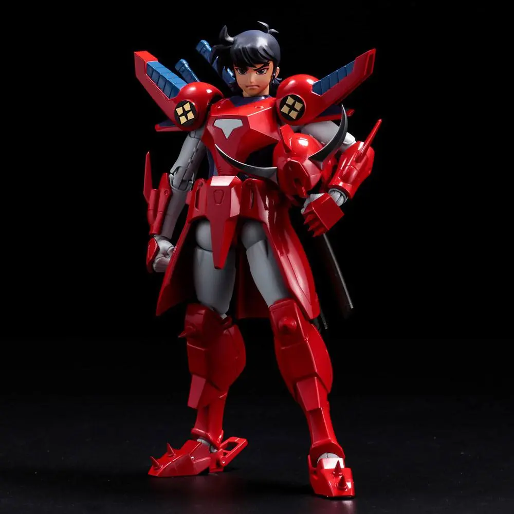 Chou-Dan-Kadou Yoroiden-Samurai Troopers Actionfigur Rekka no Ryo 16 cm Produktfoto
