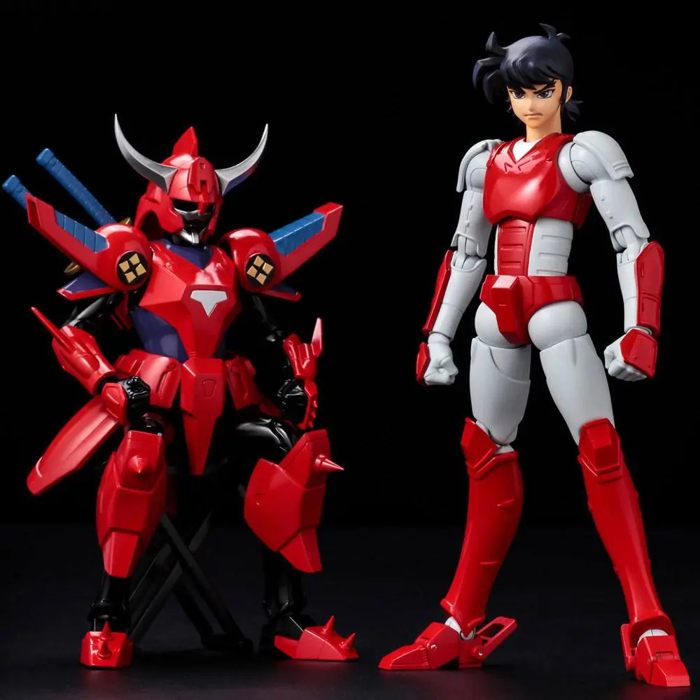 Chou-Dan-Kadou Yoroiden-Samurai Troopers Actionfigur Rekka no Ryo 16 cm Produktfoto