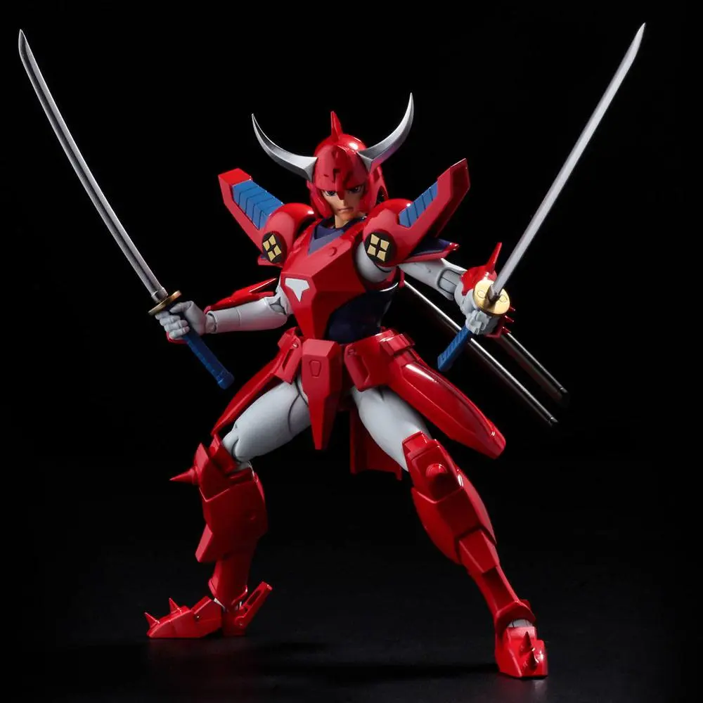 Chou-Dan-Kadou Yoroiden-Samurai Troopers Actionfigur Rekka no Ryo 16 cm Produktfoto